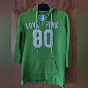 Classic Pink brand hoodie